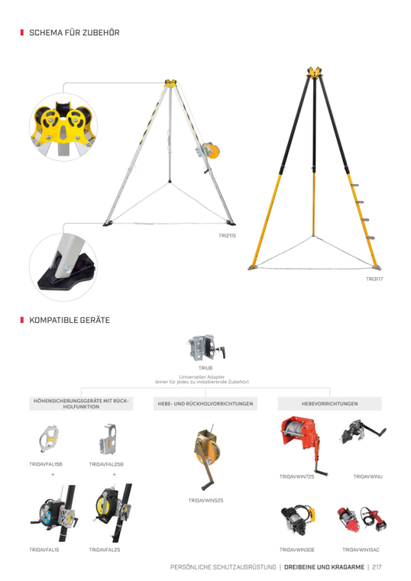 RothoBlaas DRIEPOOT ALUMINIUM H MAX = 210 CM TRI2115