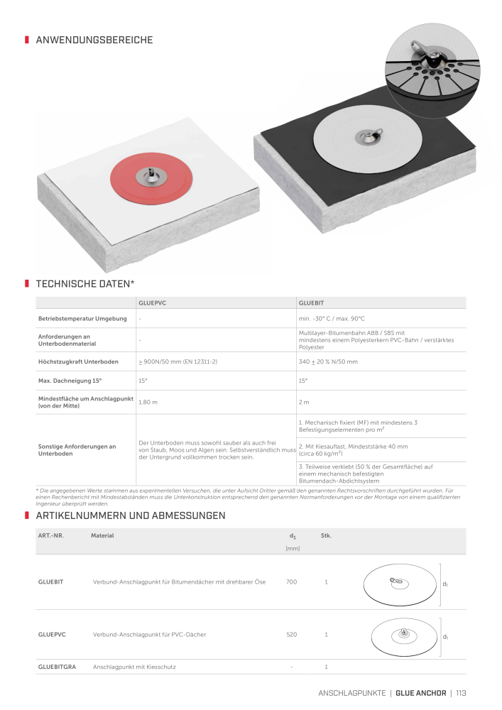 Rothoblaas - Absturzsicherungssysteme und Schutzeinrichtungen Nb. : 20235 - Page 113