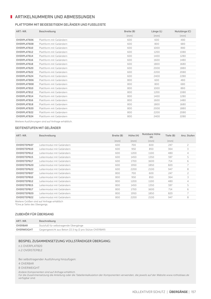 Rothoblaas - Absturzsicherungssysteme und Schutzeinrichtungen NR.: 20235 - Seite 157