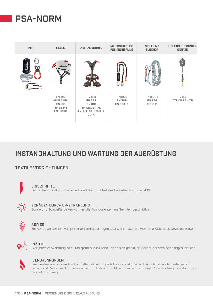 Rothoblaas - Absturzsicherungssysteme und Schutzeinrichtungen NR.: 20235 - Seite 170