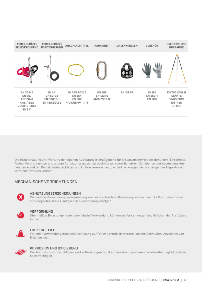 Rothoblaas - Absturzsicherungssysteme und Schutzeinrichtungen NR.: 20235 - Seite 171