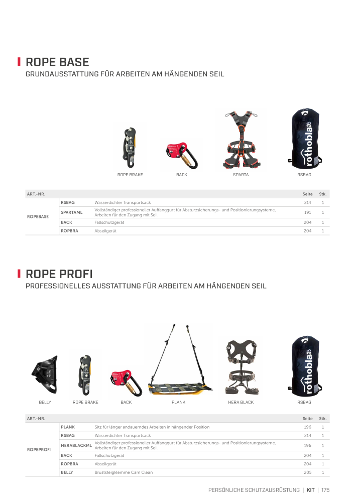 Rothoblaas - Absturzsicherungssysteme und Schutzeinrichtungen NR.: 20235 - Seite 175