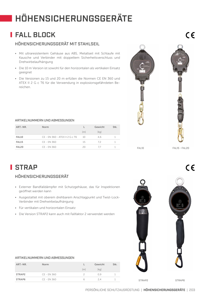 Rothoblaas - Absturzsicherungssysteme und Schutzeinrichtungen NR.: 20235 - Seite 203