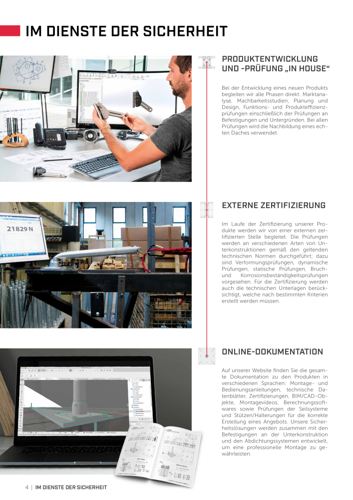 Rothoblaas - Absturzsicherungssysteme und Schutzeinrichtungen NR.: 20235 - Seite 4