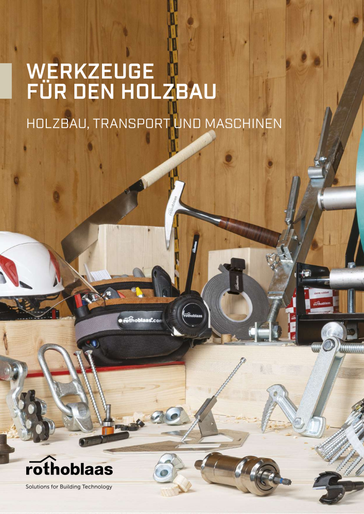 Rothoblaas - Werkzeuge für den Holzbau NO.: 20236