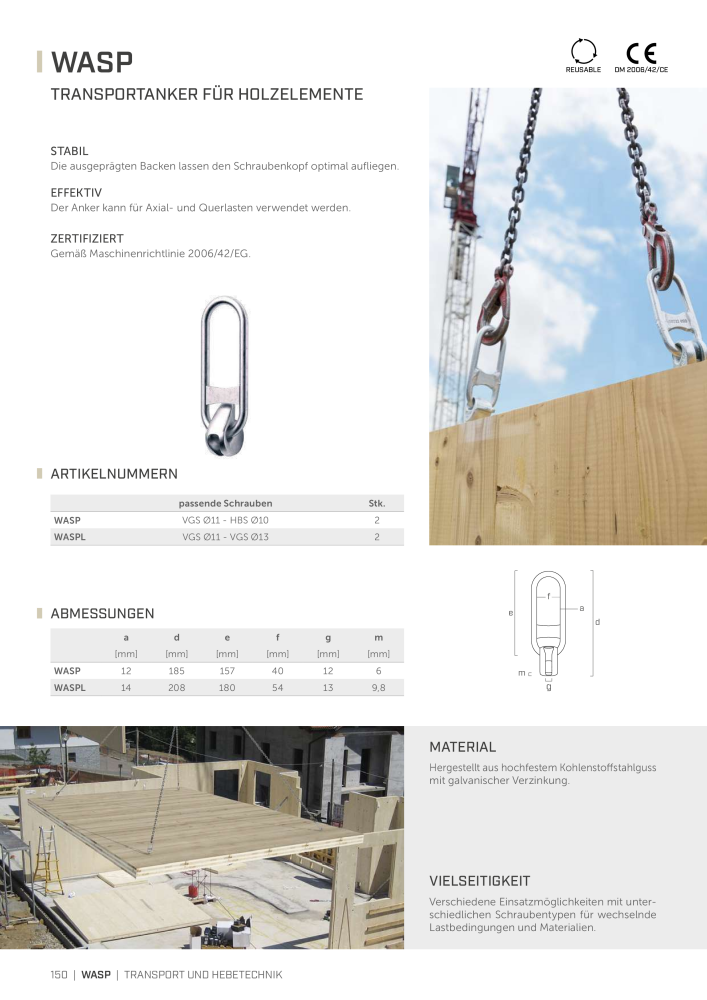 Rothoblaas - Werkzeuge für den Holzbau Nb. : 20236 - Page 150