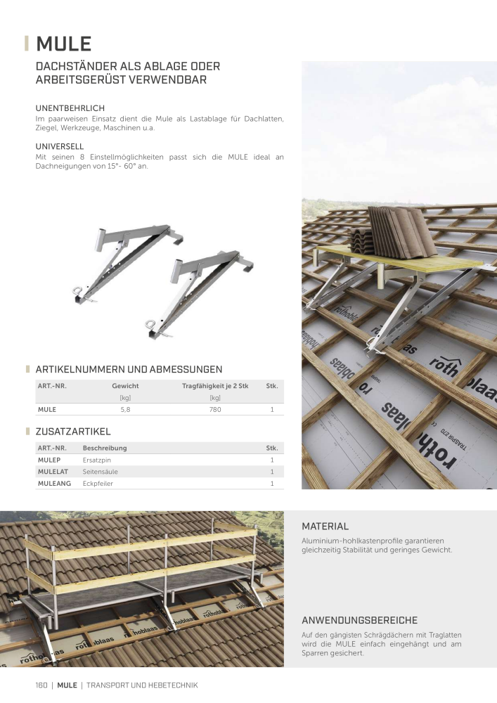 Rothoblaas - Werkzeuge für den Holzbau n.: 20236 - Pagina 160