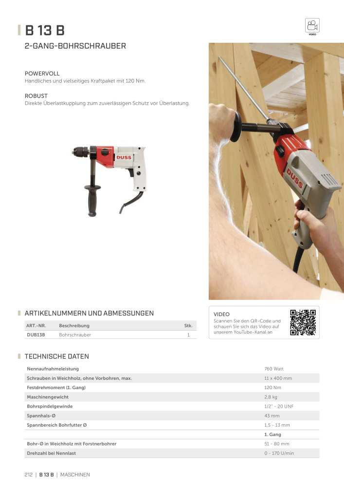 Rothoblaas - Werkzeuge für den Holzbau n.: 20236 - Pagina 212