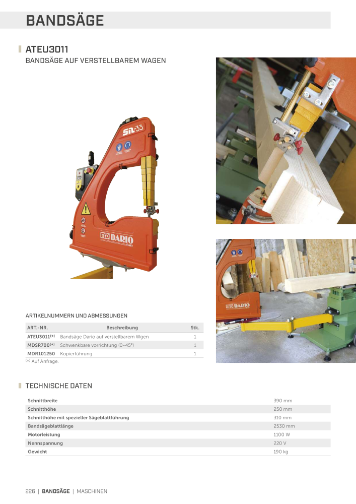 Rothoblaas - Werkzeuge für den Holzbau NR.: 20236 - Seite 226