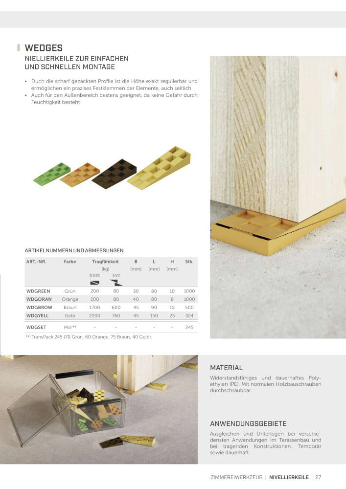 Rothoblaas - Werkzeuge für den Holzbau NR.: 20236 - Seite 27