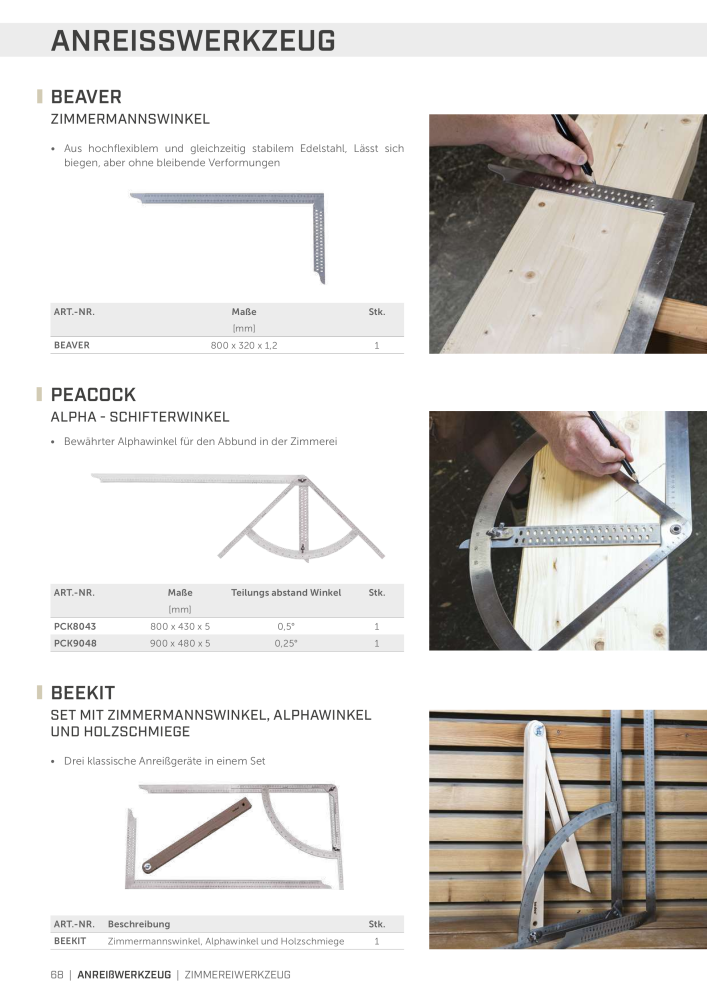 Rothoblaas - Werkzeuge für den Holzbau NR.: 20236 - Seite 68