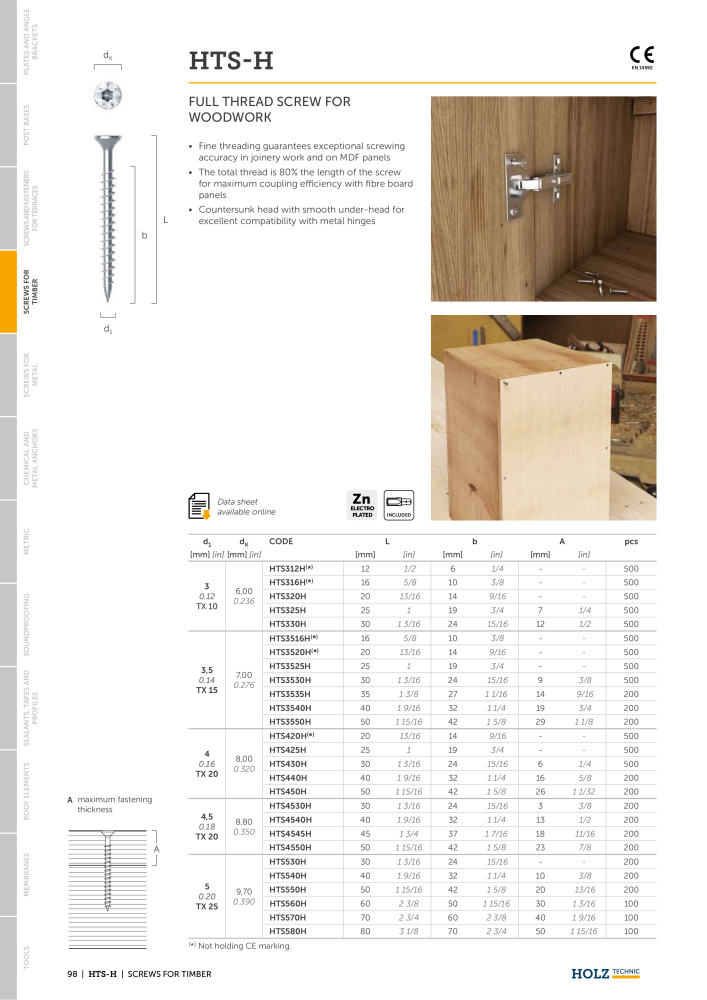 Holz Technic Catalog NO.: 20237 - Page 100