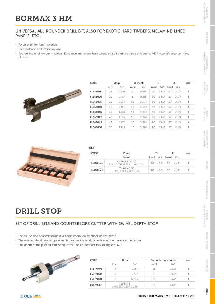 Holz Technic Catalog NO.: 20237 - Page 289