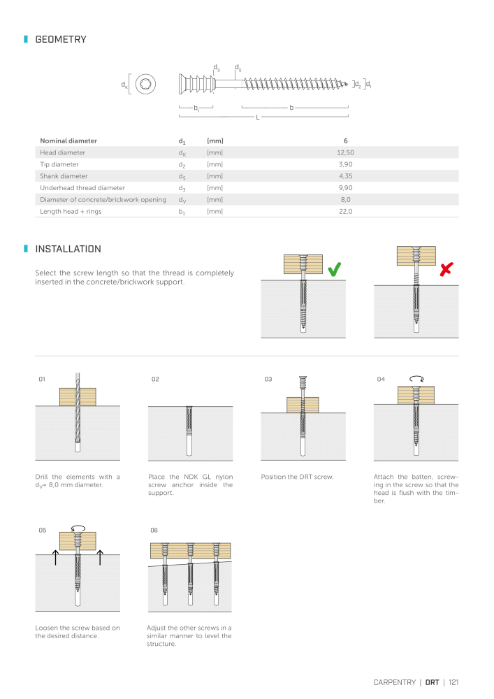 Rothoblaas - Wood screws and connectors Nº: 20238 - Página 121