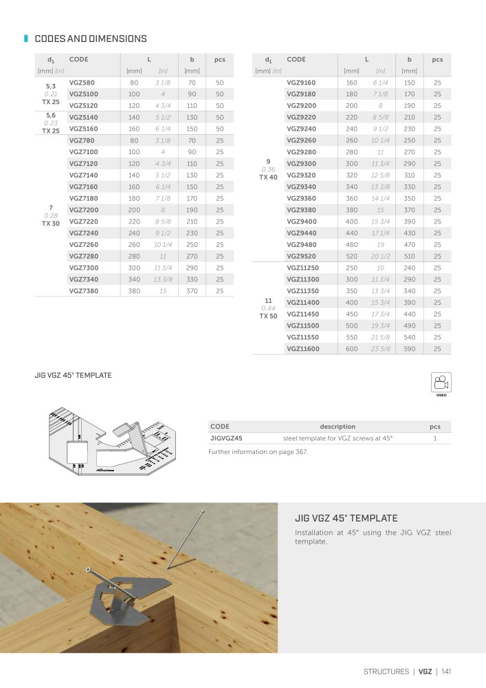 Rothoblaas - Wood screws and connectors NO.: 20238 - Page 141