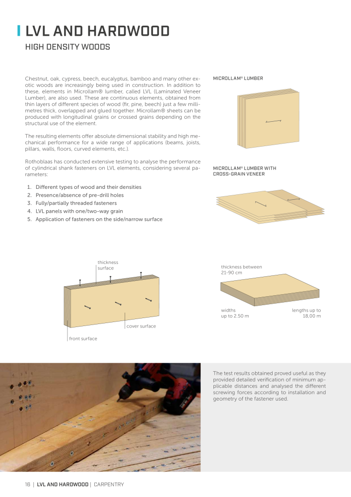 Rothoblaas - Wood screws and connectors NEJ.: 20238 - Sida 16