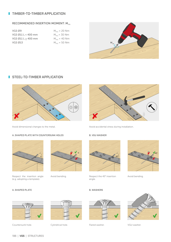 Rothoblaas - Wood screws and connectors Nº: 20238 - Página 196