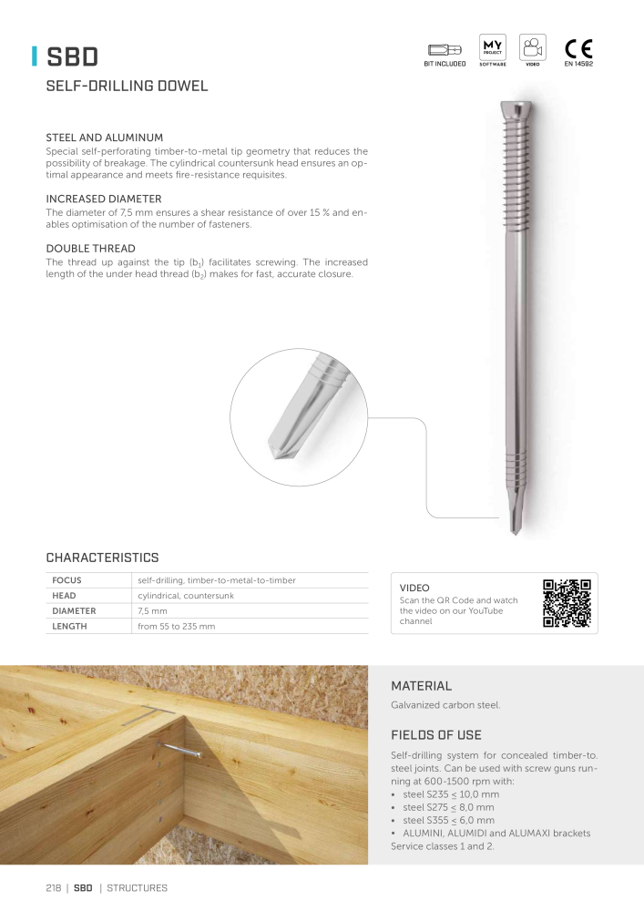 Rothoblaas - Wood screws and connectors NR.: 20238 - Seite 218