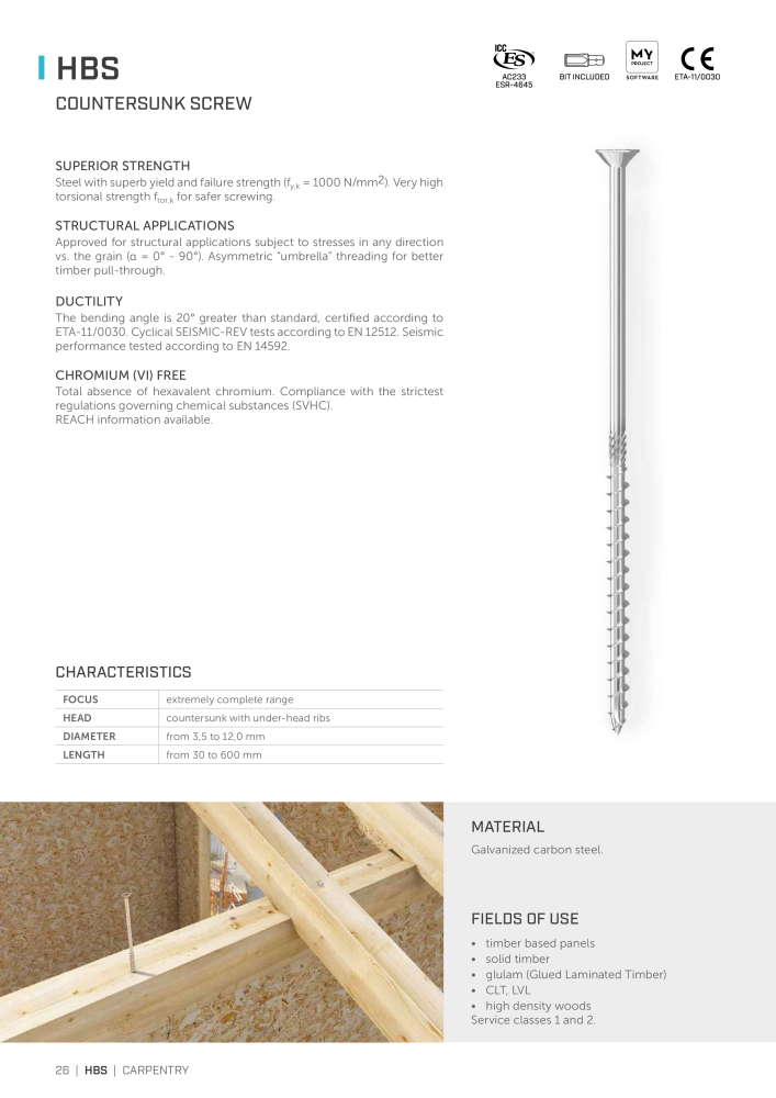 Rothoblaas - Wood screws and connectors NO.: 20238 - Page 26