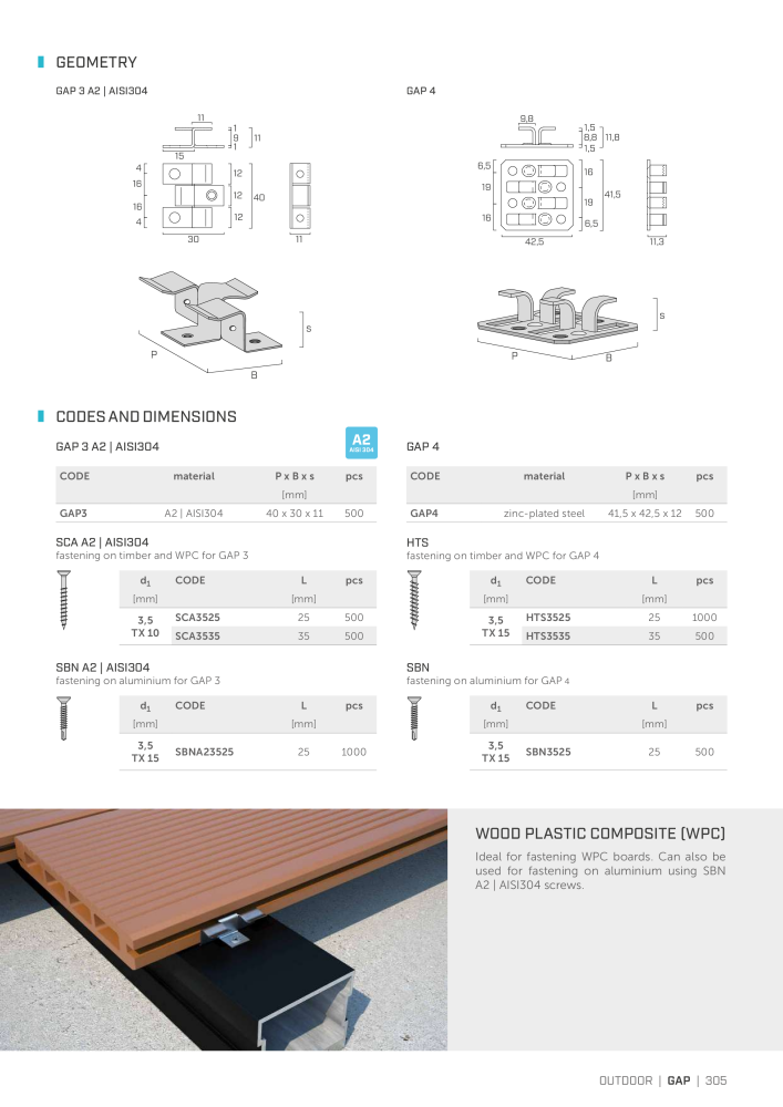 Rothoblaas - Wood screws and connectors NO.: 20238 - Page 305