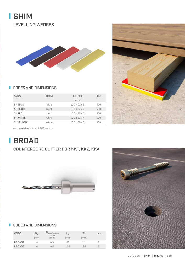 Rothoblaas - Wood screws and connectors NEJ.: 20238 - Sida 335