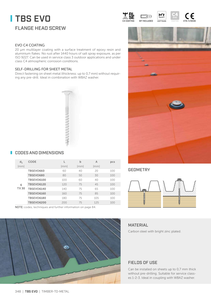 Rothoblaas - Wood screws and connectors NO.: 20238 - Page 348