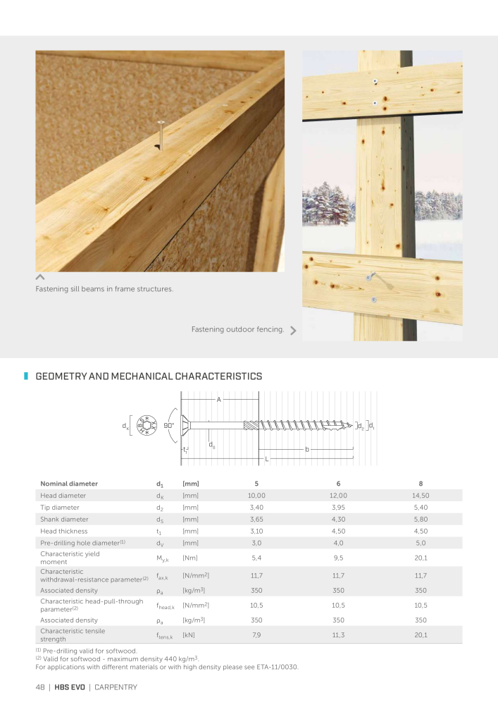 Rothoblaas - Wood screws and connectors NO.: 20238 - Page 48