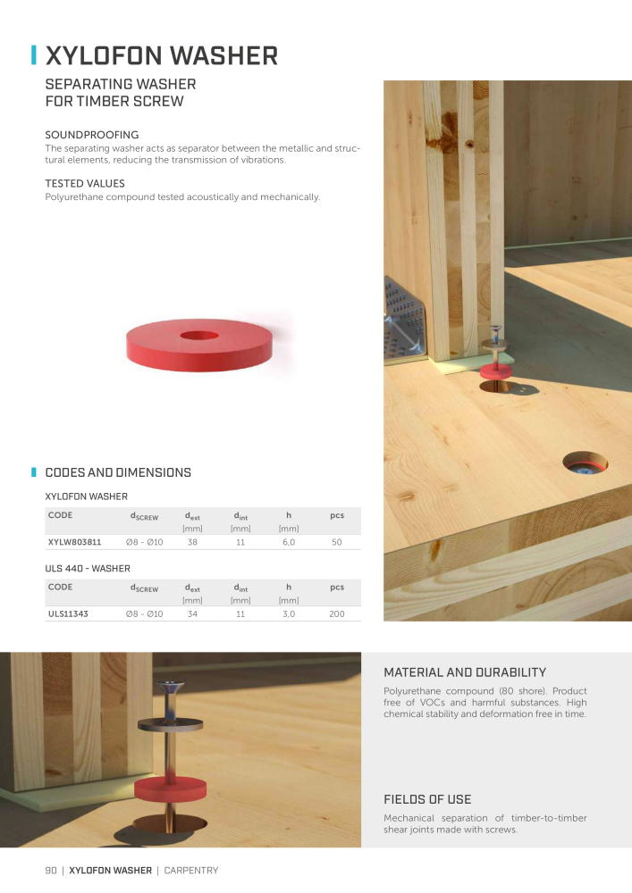 Rothoblaas - Wood screws and connectors NO.: 20238 - Page 90