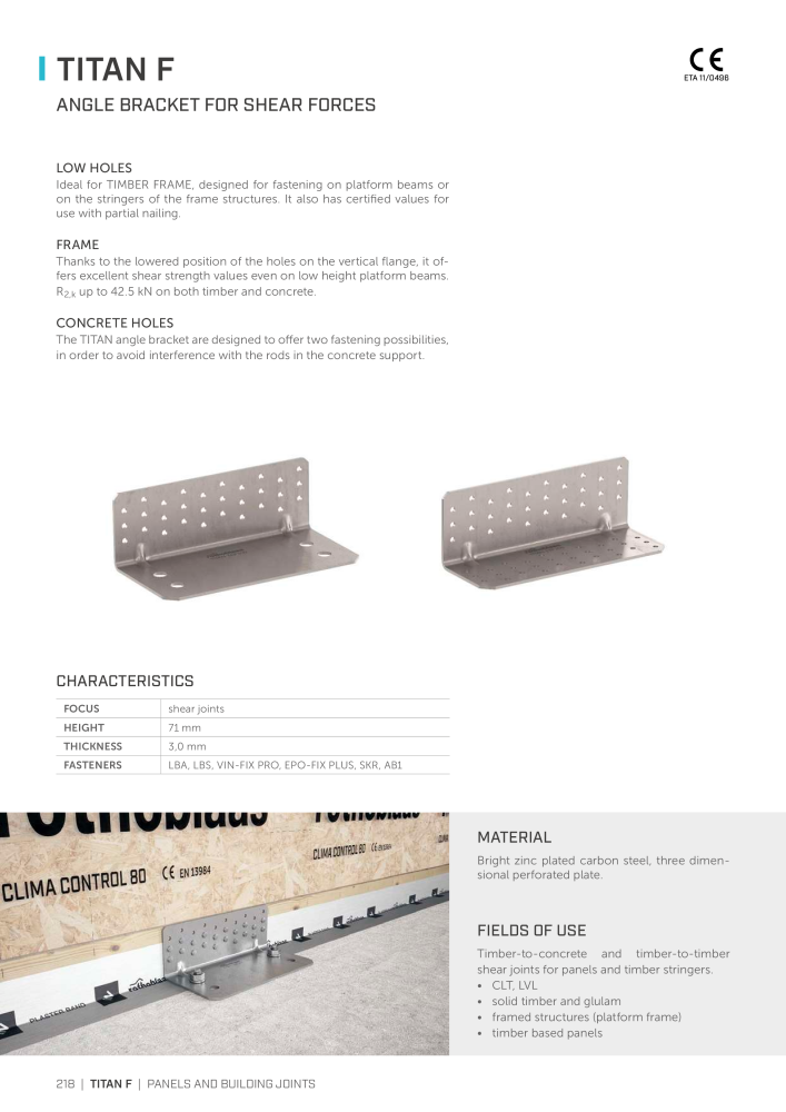 Rothoblaas - Plates and Connectors NR.: 20239 - Strona 218