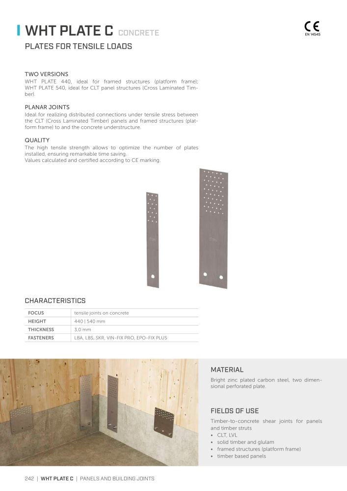 Rothoblaas - Plates and Connectors Č. 20239 - Strana 242