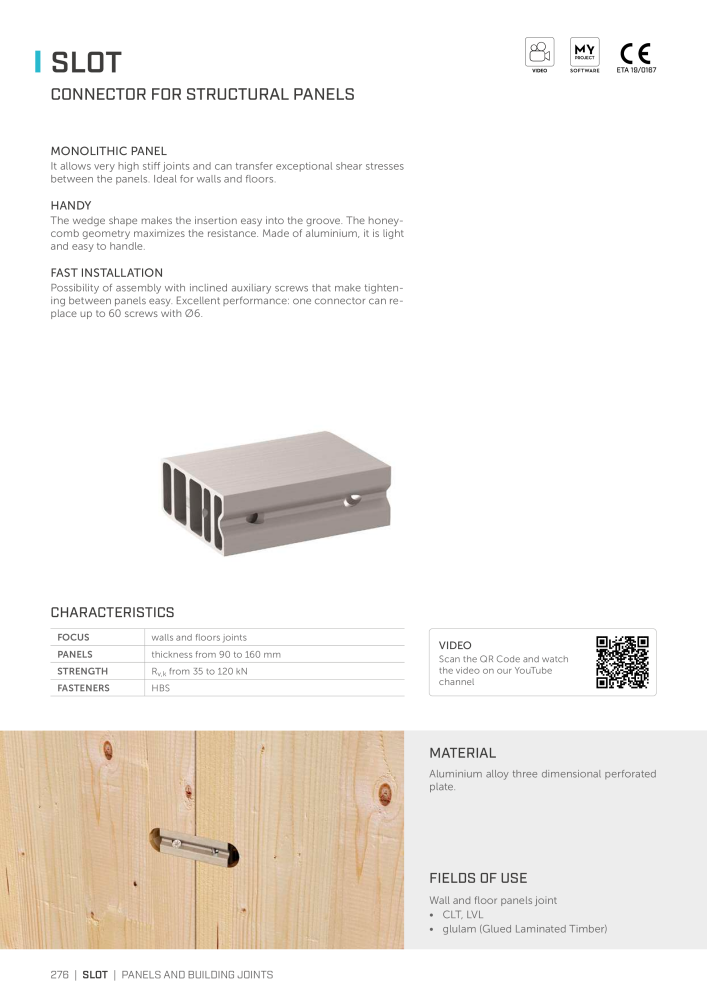 Rothoblaas - Plates and Connectors Č. 20239 - Strana 276