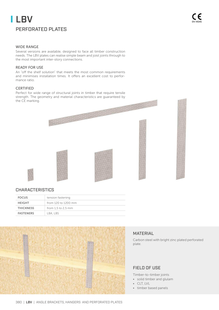 Rothoblaas - Plates and Connectors Č. 20239 - Strana 380