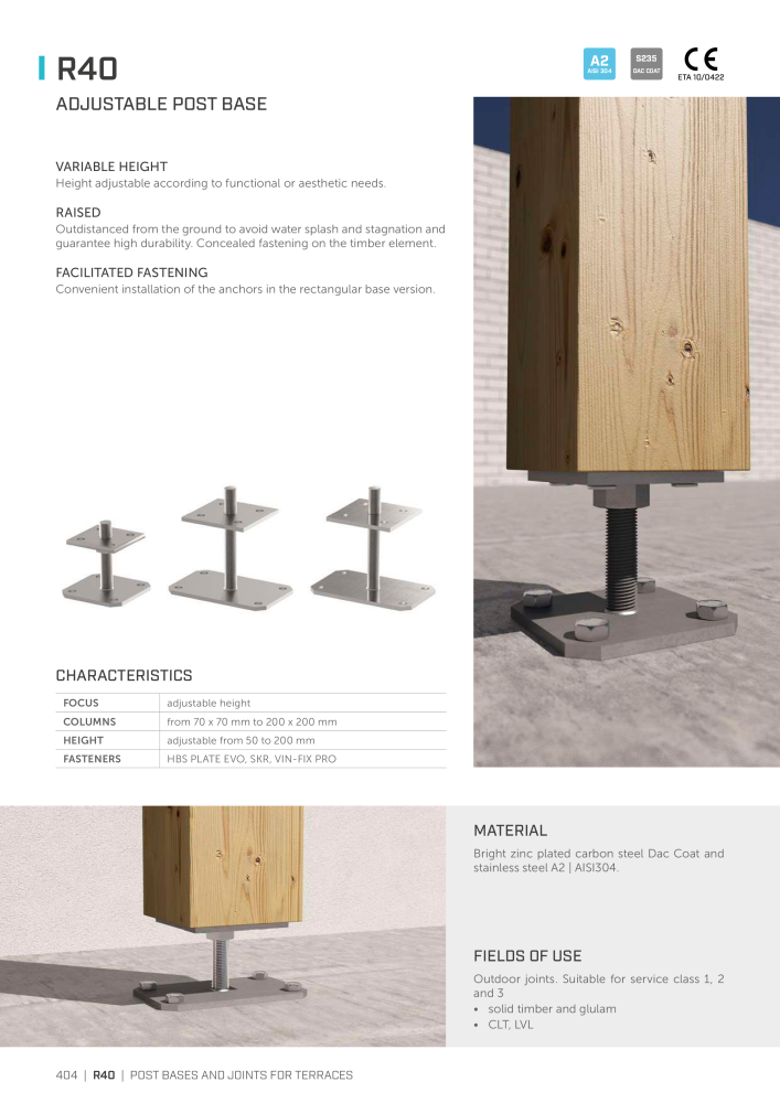 Rothoblaas - Plates and Connectors n.: 20239 - Pagina 404