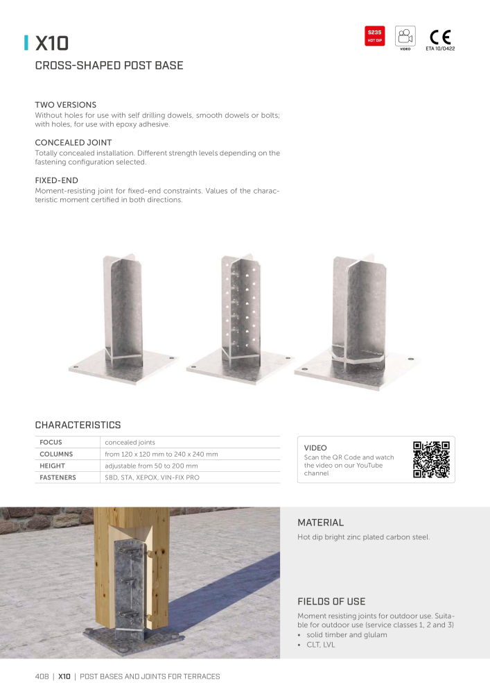 Rothoblaas - Plates and Connectors Nº: 20239 - Página 408