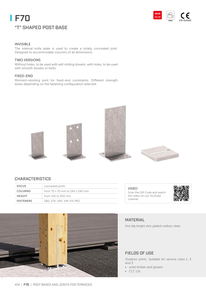 Rothoblaas - Plates and Connectors Nº: 20239 - Página 414