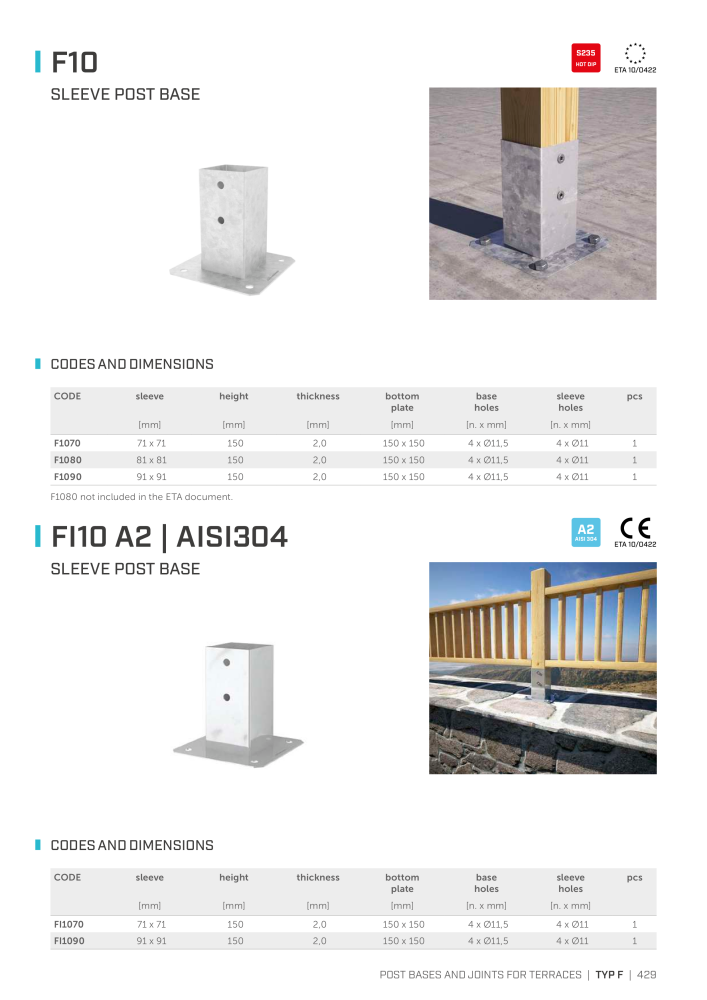 Rothoblaas - Plates and Connectors n.: 20239 - Pagina 429