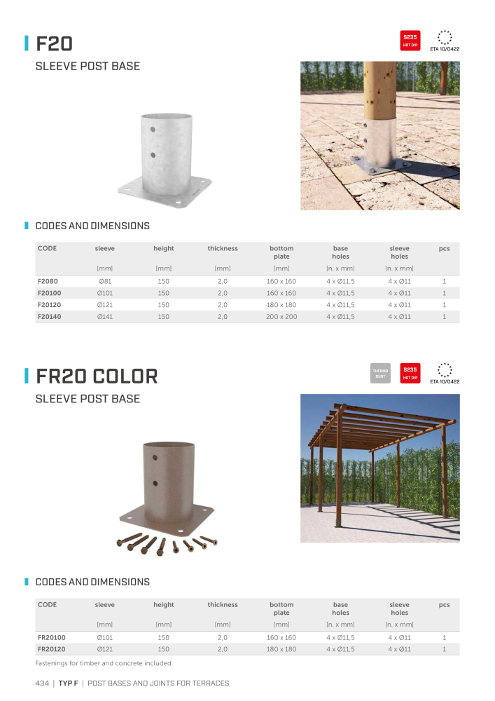 Rothoblaas - Plates and Connectors Č. 20239 - Strana 434