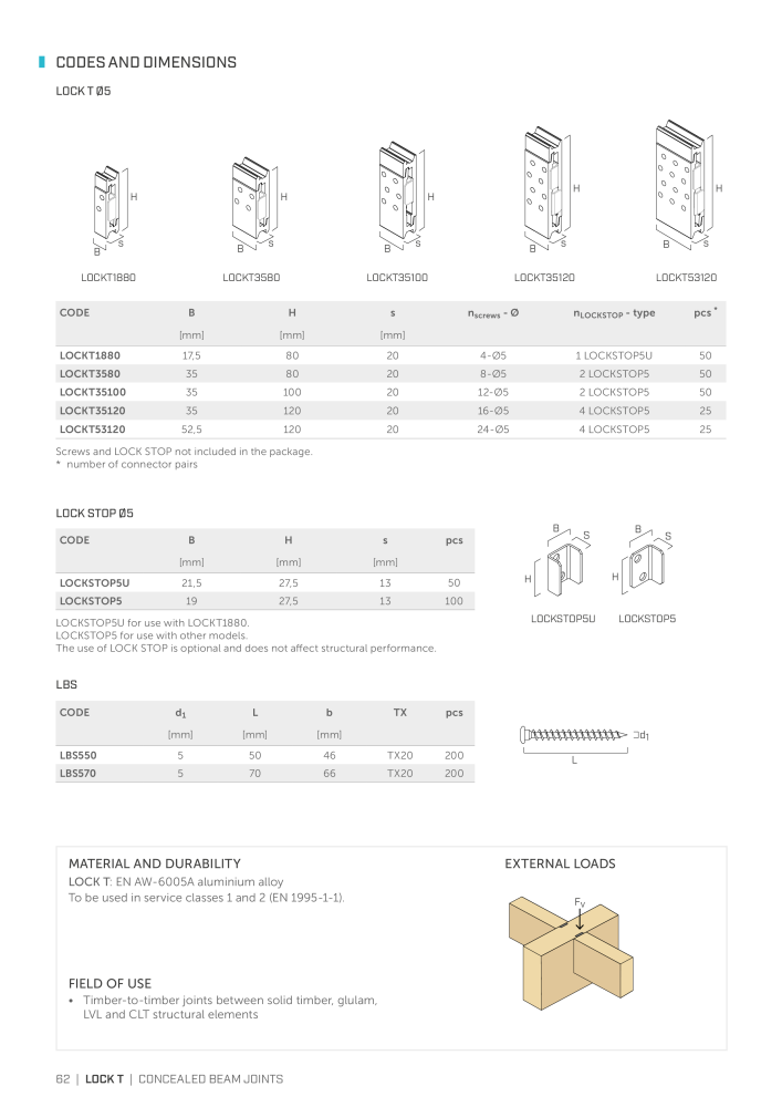 Rothoblaas - Plates and Connectors NR.: 20239 - Strona 62