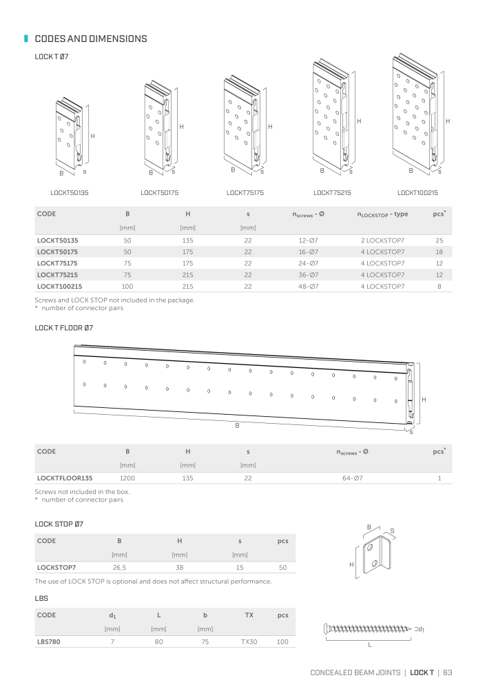 Rothoblaas - Plates and Connectors NR.: 20239 - Strona 63