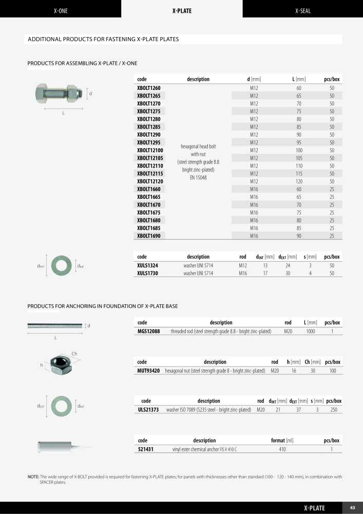 Rothoblaas - X-RAD Catalog NO.: 20240 - Page 45