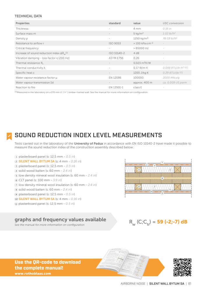 Rothoblaas - Soundproofing Solutions NR.: 20241 - Seite 59