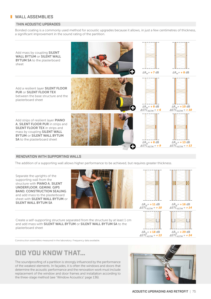 Rothoblaas - Soundproofing Solutions n.: 20241 - Pagina 73