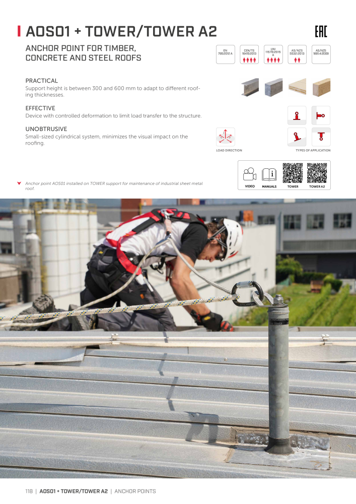 Rothoblaas - Fall Protection NO.: 20242 - Page 118