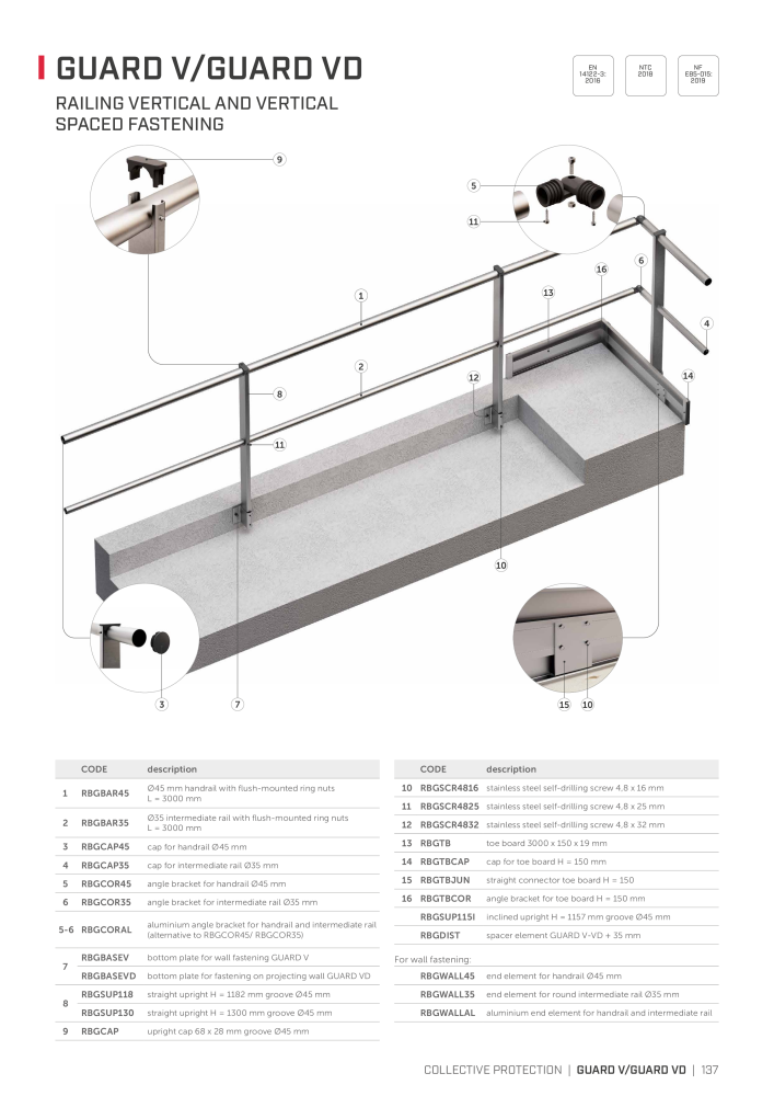 Rothoblaas - Fall Protection n.: 20242 - Pagina 137