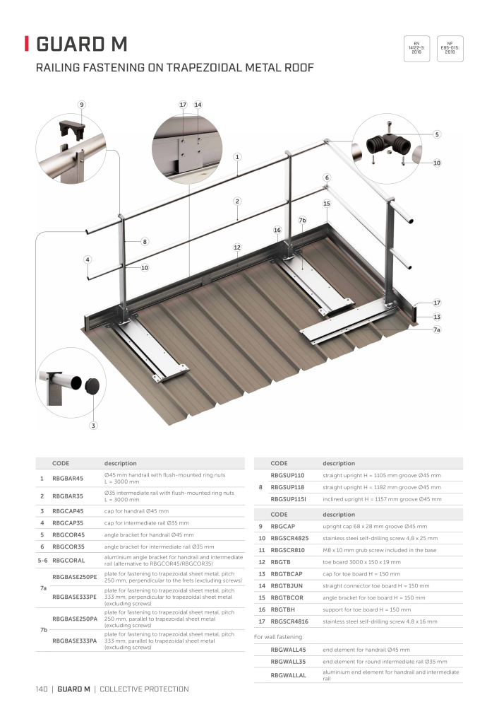 Rothoblaas - Fall Protection NO.: 20242 - Page 140