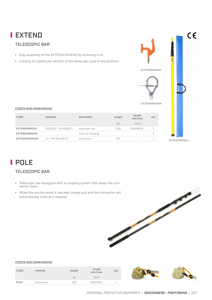 Rothoblaas - Fall Protection Nb. : 20242 - Page 207