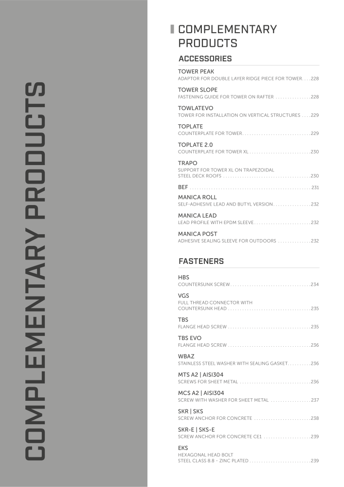 Rothoblaas - Fall Protection NO.: 20242 - Page 226