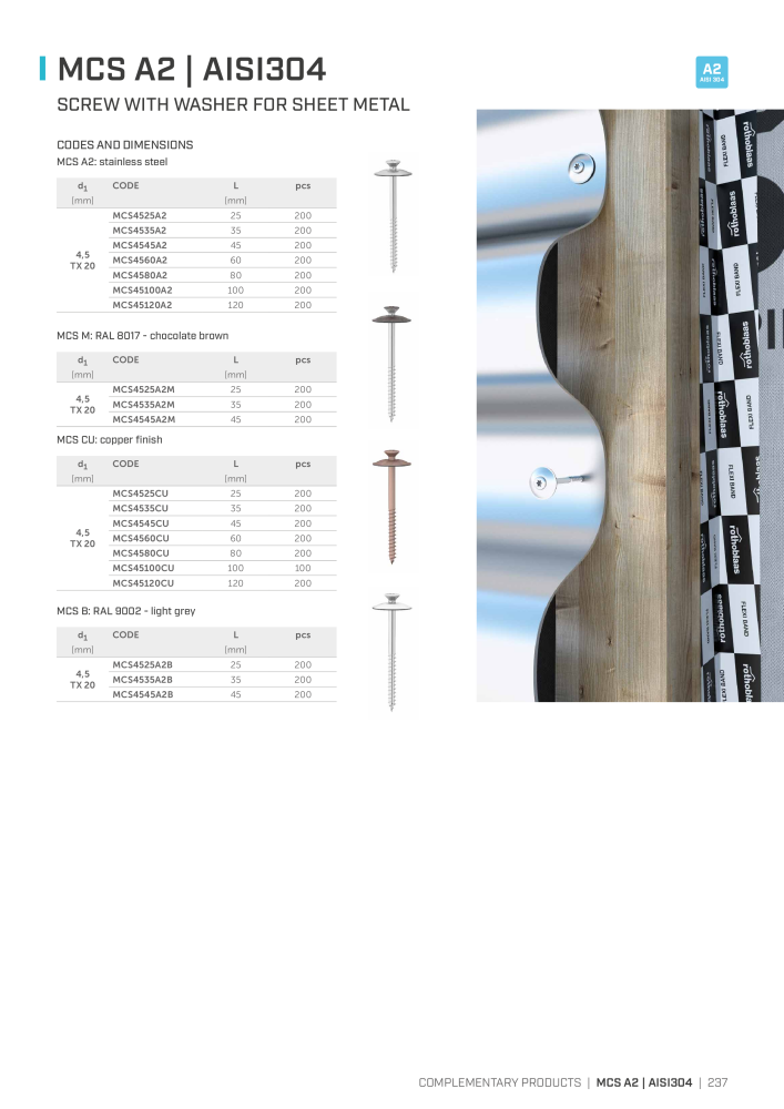 Rothoblaas - Fall Protection NO.: 20242 - Page 237