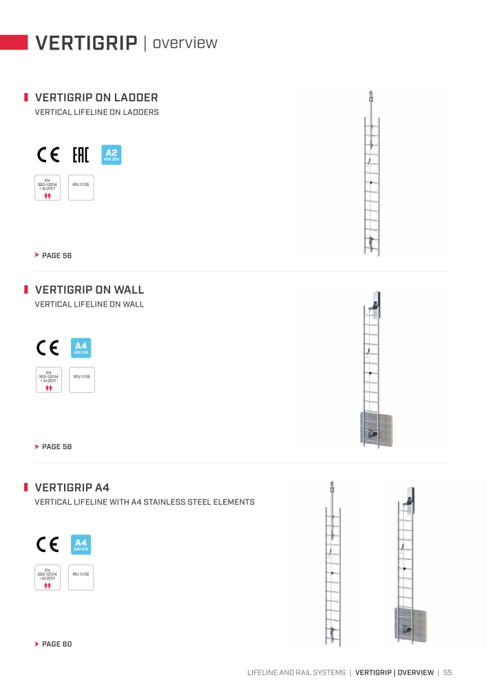 Rothoblaas - Fall Protection Č. 20242 - Strana 55