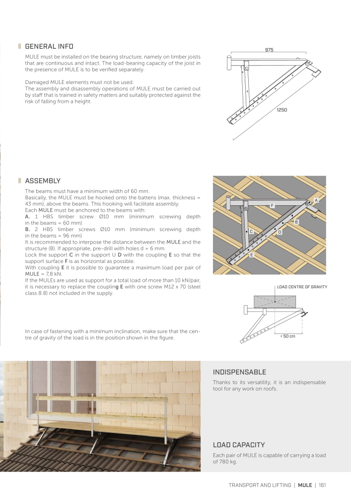 Rothoblaas - Timber Construction Nb. : 20243 - Page 161